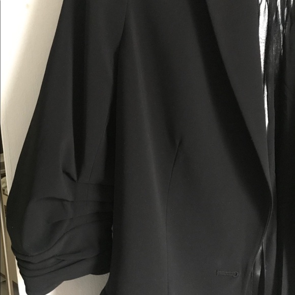 Alice+Olivia Eon sheer back panel black blazer XS - Picture 5 of 7